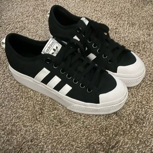 Platform Adidas shoes